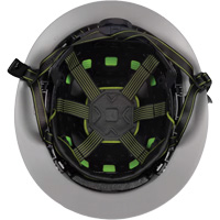 Fibre Metal Climbing Style Helmet with Full Brim, Meets CSA Type 2, Ratchet Suspension, Non-Vented - PIP Global Safety CSH12071