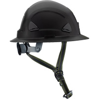 Casque Fibre Metal de style escalade avec bordure compl&egrave;te, R&eacute;pond aux normes CSA type 2, Suspension Rochet, Non ventil&eacute; - PIP Global Safety CSH12011