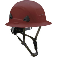 Casque Fibre Metal de style escalade avec bordure compl&egrave;te, R&eacute;pond aux normes CSA type 2, Suspension Rochet, Non ventil&eacute; - PIP Global Safety CSH12012