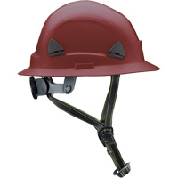 Casque Fibre Metal de style escalade avec bordure compl&egrave;te, R&eacute;pond aux normes CSA type 2, Suspension Rochet, Non ventil&eacute; - PIP Global Safety CSH12012