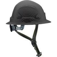 Casque Fibre Metal de style escalade avec bordure compl&egrave;te, R&eacute;pond aux normes CSA type 2, Suspension Rochet, Non ventil&eacute; - PIP Global Safety CSH12080
