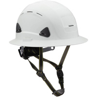 Casque Fibre Metal de style escalade avec bordure compl&egrave;te, R&eacute;pond aux normes CSA type 2, Suspension Rochet, Ventil&eacute; - PIP Global Safety CSH13001