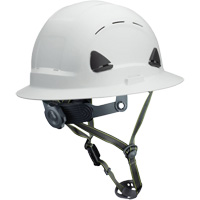 Casque Fibre Metal de style escalade avec bordure compl&egrave;te, R&eacute;pond aux normes CSA type 2, Suspension Rochet, Ventil&eacute; - PIP Global Safety CSH13001