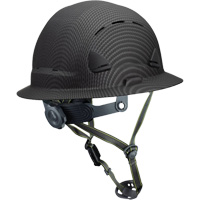 Fibre Metal Climbing Style Helmet with Full Brim, Meets CSA Type 2, Ratchet Suspension, Vented - PIP Global Safety CSH13080