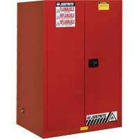 Sure-Grip&reg; EX Flammable Cabinet, 90 Gal., 2 Door, 43" W x 65" H x 34" D - Justrite 899001