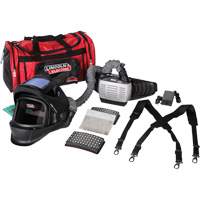 VIKING 3250D FGS&reg; Auto-Darkening PAPR with Extended Battery, Welding Helmet, Lithium-Ion Battery - Lincoln Electric K4550-3