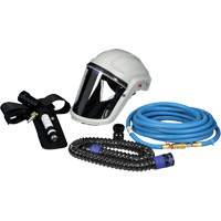 Ensemble de soupape de refroidissement &agrave; adduction d'air Versaflo V-100PSK, trousse de peinture pulv&eacute;ris&eacute;e - 3M V-100-PSK