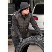 Veste l&eacute;g&egrave;re et isol&eacute;e FREEFLEX, Hommes, Grand, Noir - Milwaukee M350B-L