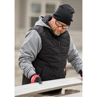 Veste l&eacute;g&egrave;re et isol&eacute;e FREEFLEX, Hommes, Grand, Noir - Milwaukee M350B-L
