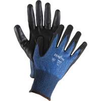 Gants l&eacute;gers et haute dext&eacute;rit&eacute; r&eacute;sistants &agrave; la coupe, 7, Calibre 18, Rev&ecirc;tement Mousse de nitrile, ASTM ANSI niveau A9 - Produits de sécurité Zenith 