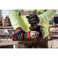 High-Dexterity Anti-Vibration Gloves, Size Large, Synthetic Palm - Milwaukee 48-73-8762