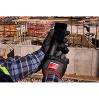 High-Dexterity Anti-Vibration Gloves, Size Large, Synthetic Palm - Milwaukee 48-73-8762