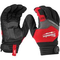 Anti-Vibration Work Gloves, Size Large, Synthetic Palm - Milwaukee 48-73-8772