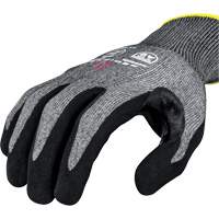 Gants enduits r&eacute;sistants &agrave; la coupe RWG589, T-Grand, Calibre 18, Rev&ecirc;tement Mousse de nitrile, ASTM ANSI niveau A9/EN 388 niveau F - Radians RWG589XL