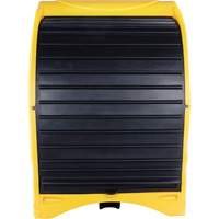 4-Drum Hard Cover Spill Pallet, 68.11" L x 61.61" W x 83.07" H, 1433 lbs. Load Capacity - Zenith Safety Products 