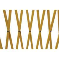 Expandable Barrier, 84" H x 20' L, Yellow - Zenith Safety Products 