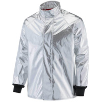 Manteau r&eacute;fl&eacute;chissant la chaleur, T-Grand, Kevlar PBI aluminis&eacute; - Oberon HR-PB-CT-XL