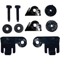 Jeu d'adaptateurs A5 noir pour casques &agrave; fentes - Oberon SF5000