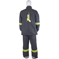 TCG Medium Arc Flash Coat Kit with Escape Strap, 75 cal/cm² - Oberon TCG75B-ES-M+HVSL