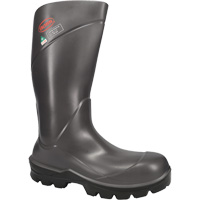 Boss&reg; Footwear Full Safety Boot, Polyurethane, Steel Toe, Size 4, Impermeable - PIP Global Safety 383-910-FP1/4