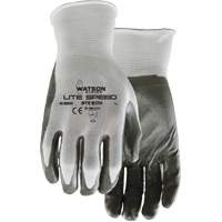389 Stealth Lite Speed Gloves, X-Small, Nitrile Coating, Polyester Shell - Watson Gloves 389-XS