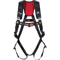 Miller&reg; H500 Arc Flash Full-Body Safety Harness, CSA Certified, Class ADLR, 420 lbs. Cap. - PIP Global Safety H5AFC2S2