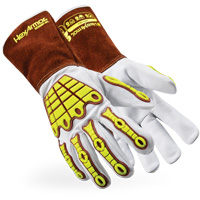 Gants de soudage 5056IMP HeatArmor , Cuir fleur de ch&egrave;vre, Taille T-petit - Hexarmor 5056IMP-XS (6)