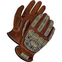 Classic Reverse Grain Driver Gloves, X-Small, Grain Pigskin Palm - Bob Dale Gloves 20-1-3300-XS