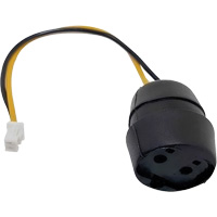 2-Pin Panel Jack Connector for Molex Headset - 3M 7100088318