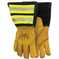 Powerline Water-Resistant Gloves, Leather, Medium - Watson Gloves 93775-M