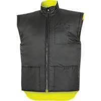 Parka de s&eacute;curit&eacute; d'hiver imperm&eacute;able 7-en-1 5057 Pioneer Yukon, Polyester, Noir/Jaune lime haute visibilit&eacute;, T-petit - Pioneer V1120260-XS