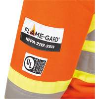 Heavyweight Safety Hoodie, Women's, X-Small, High Visibility Orange - Pioneer V2571450-XS