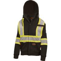 Heavyweight Safety Hoodie, Women's, X-Small, Black - Pioneer V2571470-XS