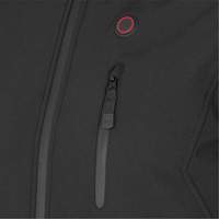 Heated Soft-Shell Jacket, Men's, Small, Black - Pioneer V3210370-S