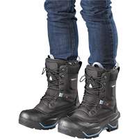 Ice Crew Men's Safety Boots, Leather, Puncture Resistant Sole, Size 10 - Baffin Technology 059781207900