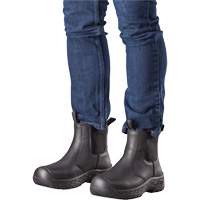 Ice Crew Men's Safety Boots, Leather, Puncture Resistant Sole, Size 11 - Baffin Technology 059781204596
