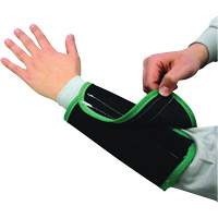 Kut Gard&reg; 2-Ply Cane Mesh Sleeve, Nylon, 9", ASTM ANSI Level A4, Black - PIP Global Safety GP306795B/L