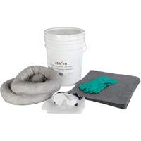 Trousse de d&eacute;versement pour camion, Universel, Seau, Absorbance de 5 gal. US - Produits de sécurité Zenith 
