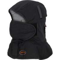 Doublure matelass&eacute;e ignifug&eacute;e Pioneer 765A pour casque de s&eacute;curit&eacute; avec un long cou et embout buccal amovible, Noir/Gris, Coton/FR-Tech/Modacrylique/Nylon - Pioneer 765A/V4511970-O/S