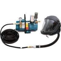 Syst&egrave;me de casque et de protection respiratoire &agrave; adduction d'air DEFENDER pour 1 travailleur - Walter Technologies Pour Surface 9252-01