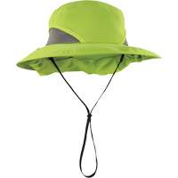 Chill-Its 8934 Ranger Hat with Neck Shade, Large/X-Large, Hi-Vis Lime - Ergodyne 12711