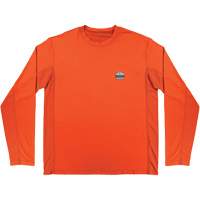 Chemise de refroidissement &agrave; manches longues avec protection solaire et UV Chill-Its 6689, Orange, Petit - Ergodyne 12177