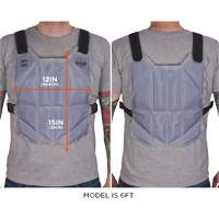 Veste de refroidissement de changement de phase Chill-Its6210, Taille unique, Bleu - Ergodyne 12222