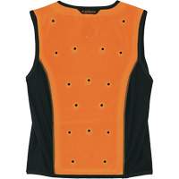 Chill-Its 6685 Dry Evaporative Cooling Vest with Zipper Closure, Medium, Orange - Ergodyne 12730
