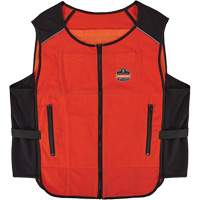 Chill-Its 6255 Lightweight Phase Change Cooling Vest (Vest Only), Small/Medium, Orange - Ergodyne 12117