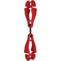 Squids 3420 Swiveling Glove Clip Holder with Dual Clips - Ergodyne 19413