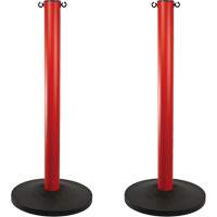 Industrial Stanchion, 37" High, Red - Mr. Chain 98805-2