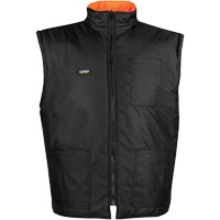 Manteau haute visibilit&eacute; 7-en-1, Polyester, Orange haute visibilit&eacute;, T-petit - Barry & Boulerice 116501ORXS