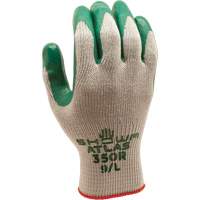 ATLAS 350 Gloves, 7/Small, Nitrile Coating, 10 Gauge, Polyester/Cotton Shell - Showa 350S-07