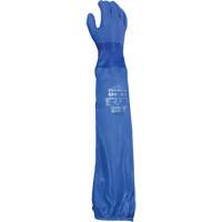 690 Chemical-Resistant Gloves, Size Medium/8, 26" L, Cotton/PVC - Showa 690M-08